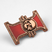 Rozeta Inkwizytorska | 6 cm | Metal | Przypinka | Warhammer 40k