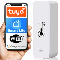 2 x Inteligentny czujnik WiFi Alogy temperatury i wilgotności Tuya Smart Li