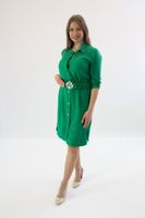 Sukienka Szmizjerka Wiwian Zielona UNI