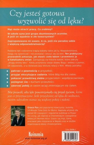 Od lęku do wolności Przewodnik dla kobiet Jak zachować optymizm w każdej sytuacji - Grace Fox - oprawa miękka na Arena.pl