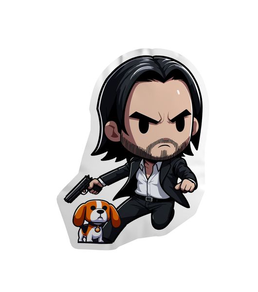 Poduszka Chibi John Wick zdjęcie 1