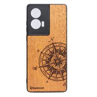 Drewniane Etui Bewood do Motorola Edge 50 Fusion TRAVELER MERBAU