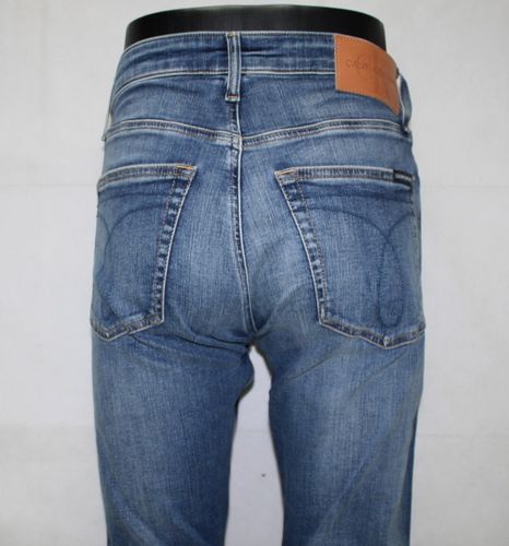 Męskie jeansy Calvin Klein Jeans 026 - Below Slim J30J315301 - W30/L32 na Arena.pl