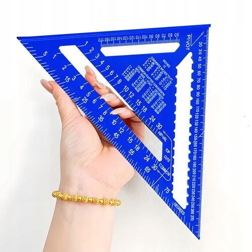 KĄTOWNIK STOLARSKI CIESIELSKI ALUMINIOWY 12" 30x30 PRZYMIAR BUDOWLANY na Arena.pl