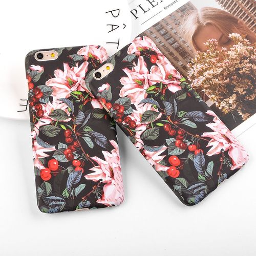 Etui Hard Case Iphone X kwiaty Mat na Arena.pl