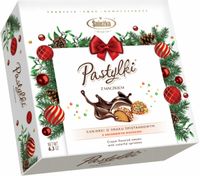 ŚNIEŻKA CUKIERKI ŚWIĄTECZNE 180G PASTYLKI Z MACZKIEM