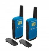 2X MOTOROLA T42 TALKABOUT | 2 krótkofalówki w zestawie | niebieskie