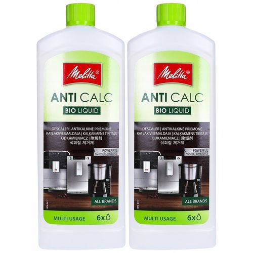 Odkamieniacz do ekspresu Melitta AntiCalc BIO Liquid 2x 250 ml na Arena.pl