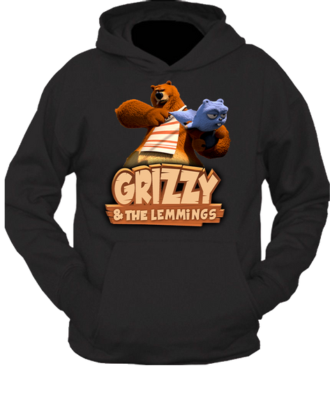 Bluza z kapturem Grizzy i Lemingi zdjęcie 1