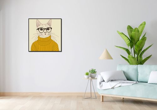 Plakat 70x70cm Intelektualista na Arena.pl