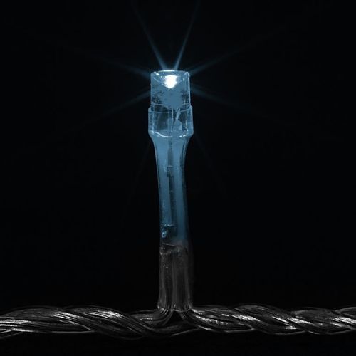 Świąteczne LED oświetlenie - 5 m, 50 LED, zimna biel, pilot na Arena.pl