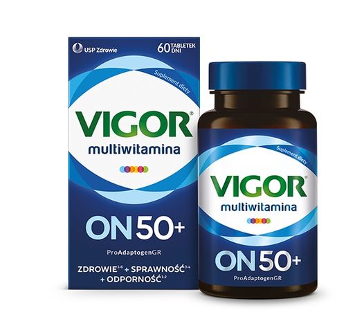 VIGOR Multiwitamina ON 50+ 60tabl. na Arena.pl