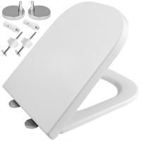 DESKA SEDESOWA WC WOLNOOPADAJĄCA WYPINANA DUROPLAST do CERSANIT KOŁO