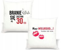 FOTO Poduszka Prezent na urodziny 20 30 40 50 60