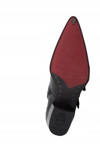 Jeffery West VEGAN SYLVIAN B - Cowboy/biker ankle na Arena.pl