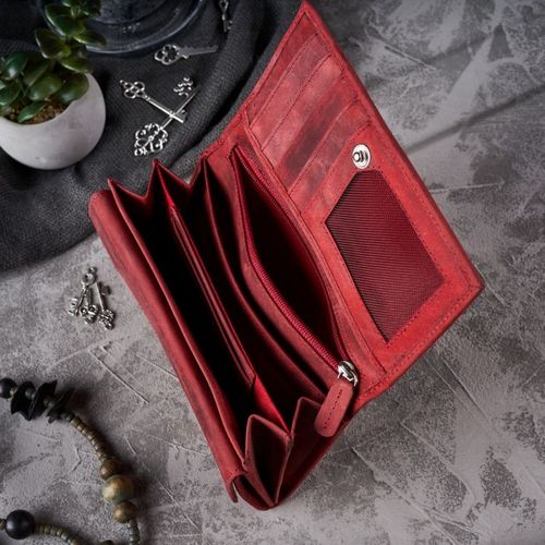 zestaw prezentowy dla niej portfel damski skórzany t-44-rd i etui t-51-rd na Arena.pl