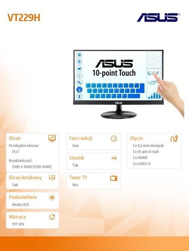 Monitor 21.5 VT229H na Arena.pl