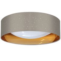 Plafon dekoracyjny Tuluza 323231 Polux LED 24W 4K biały złoty