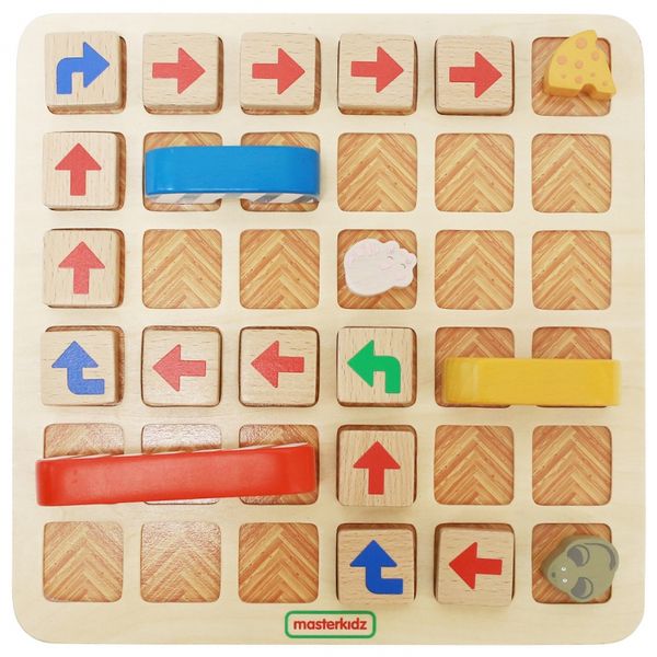 MASTERKIDZ Labirynt Edukacyjny Gra Znajd Drog zdjęcie 3