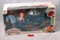 Konik Niebieski B/O +Kareta + Lalka 18Cm 5465