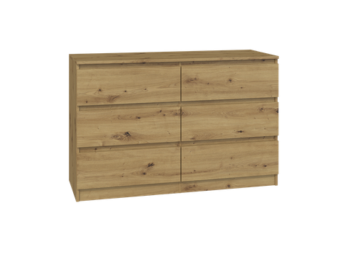 KOMODA MALWA M6 120 400 - DĄB ARTISAN na Arena.pl