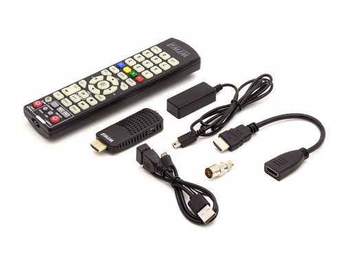 TUNER DEKODER DVB-T2 TV NAZIEMNE H.265 HEVC HD USB HDMI WIWA MINI LED na Arena.pl