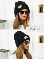 CZAPKA BEANIE damska prążkowana MODNA zimowa CIEPŁA z WEŁNĄ KOLORY