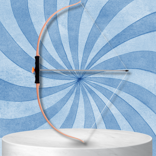 zestaw łucznika łuk dla dzieci 3 strzały z przyssawkami 61 cm na Arena.pl