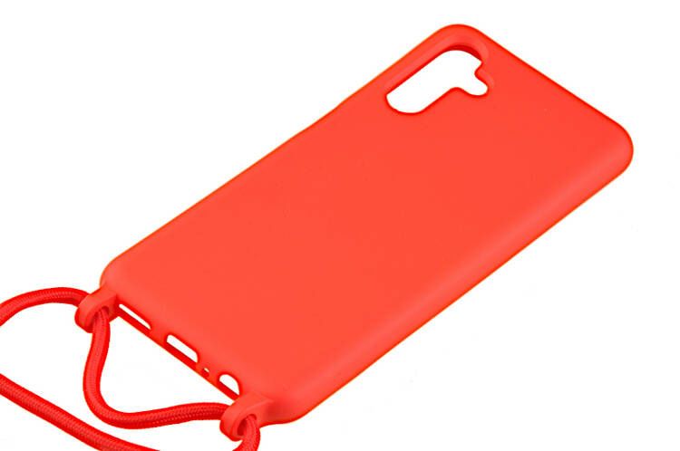 Etui ze sznurkiem RCK do Samsung Galaxy A13 5G / A04s czerwony zdjęcie 2