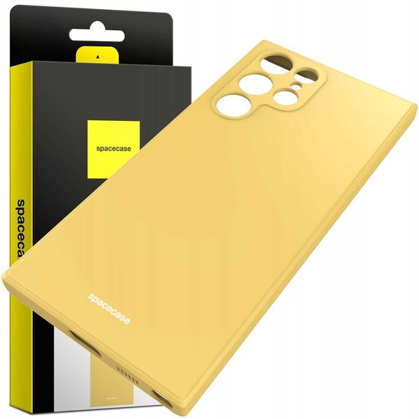 Spacecase Silicone Case Galaxy S22 Ultra Yellow zdjęcie 10