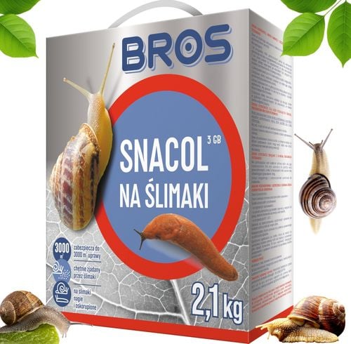 bros - snacol 3gb zwalcza ślimaki 2,1kg na Arena.pl