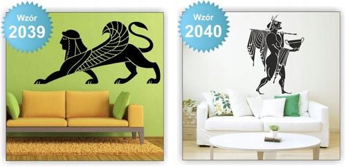 NAKLEJKA naklejki na ścianę EGIPT piramidy 100cm na Arena.pl