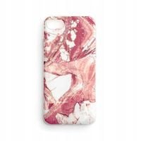 wozinsky marble żelowe etui pokrowiec marmur samsung galaxy a22 4g różowy