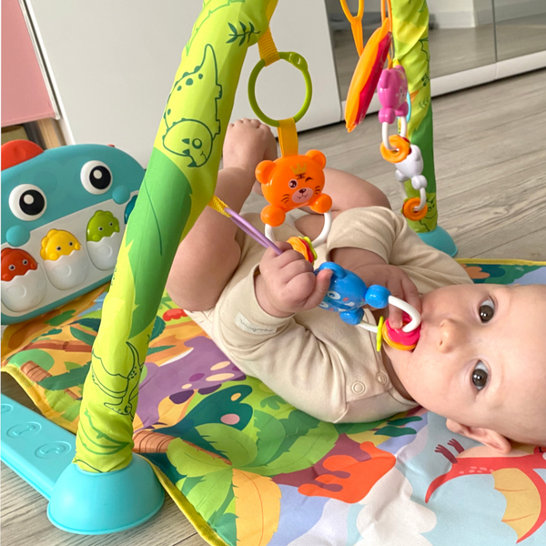 WOOPIE BABY Mata z Pałąkiem Dino zdjęcie 3