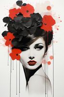 Plakat 40x60cm Kwiatowa Pasja