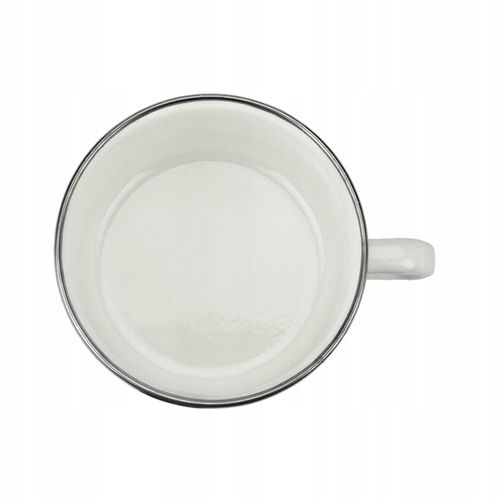 KUBEK DO MLEKA 10CM EMALIOWANY Z POKRYWKĄ INDUKCJA na Arena.pl