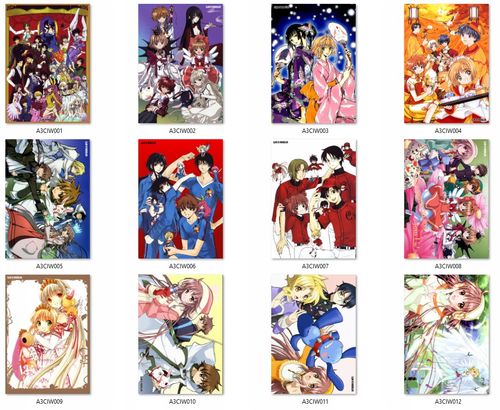 Plakat Clamp in Wonderland DO WYBORU na Arena.pl