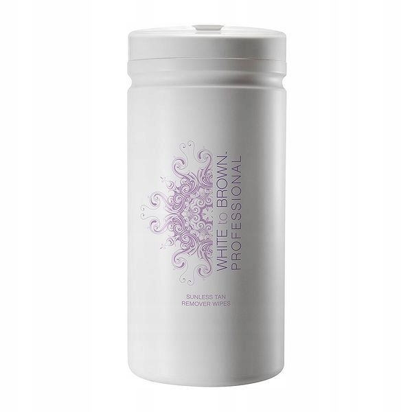 Chustki usuwające samoopalacz 80szt. Whitetobrown zdjęcie 1