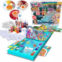 AQUA GELZ WIELKI ZESTAW KREATYWNY LAGUNA KOLOROWE ŻELI FIGURKI + AKCESORIA