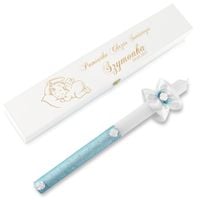 ŚWIECA w PUDEŁKU z GRAWEREM na PREZENT na CHRZEST dla chłopca