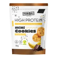 Mini ciasteczka HIGH PROTEIN Banan i czekolada 90g
