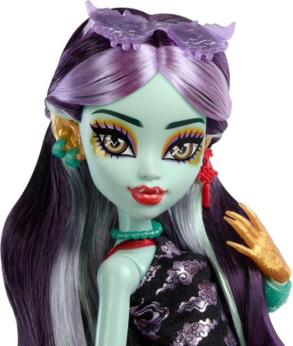 LALKA MONSTER HIGH JINAFIRE LONG lalka smok z pieskiem Cloudy „Yun Yun” na Arena.pl