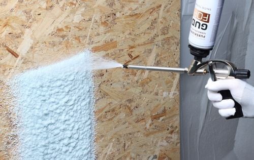 Pianka PUR do ociepleń izolacji, 2 dysze do natryskiwania 850ml GUDFOR A++ na Arena.pl