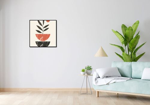 Plakat 60x60cm Roślinna Sztuka na Arena.pl