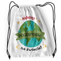 Plecak Sportowy Szkolny Dla Pogodynki Worek Torba Z Nadrukiem Ze Zdjęciem