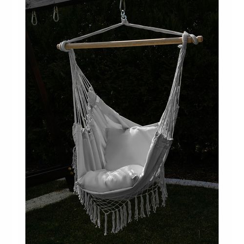 HAMAK - KRZESŁO BRAZYLIJSKIE SZARE GARDLOV na Arena.pl