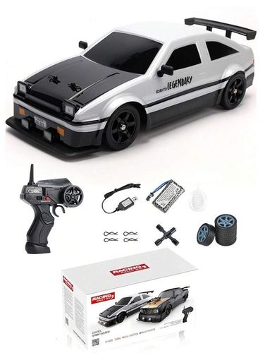 Auto Do Driftu Samochód zdalnie sterowany RC Duże Autko Drift Led Dym 1:16 na Arena.pl