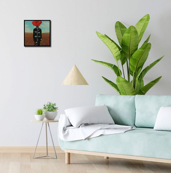 Plakat 30x30cm Obserwator zza Maku zdjęcie 4