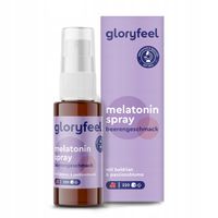 MELATONINA W SPRAYU na sen o smaku jagodowym - z witaminami B1, B6 i