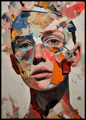 Plakat 59,4x84,1cm Podział Samego Siebie na Arena.pl